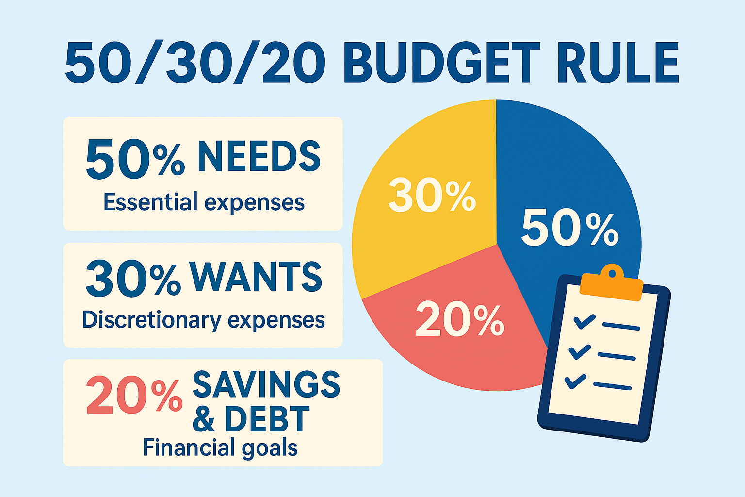 50/30/20 Budget Rule - FG