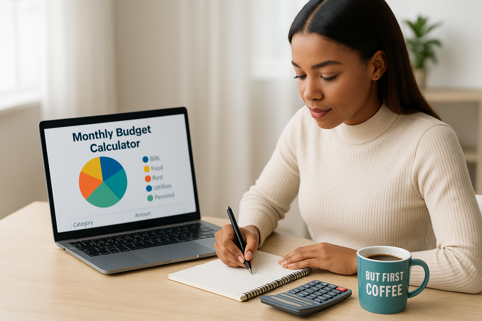 How to Create a Monthly Budget (Even If You’re Bad with Money) - FG