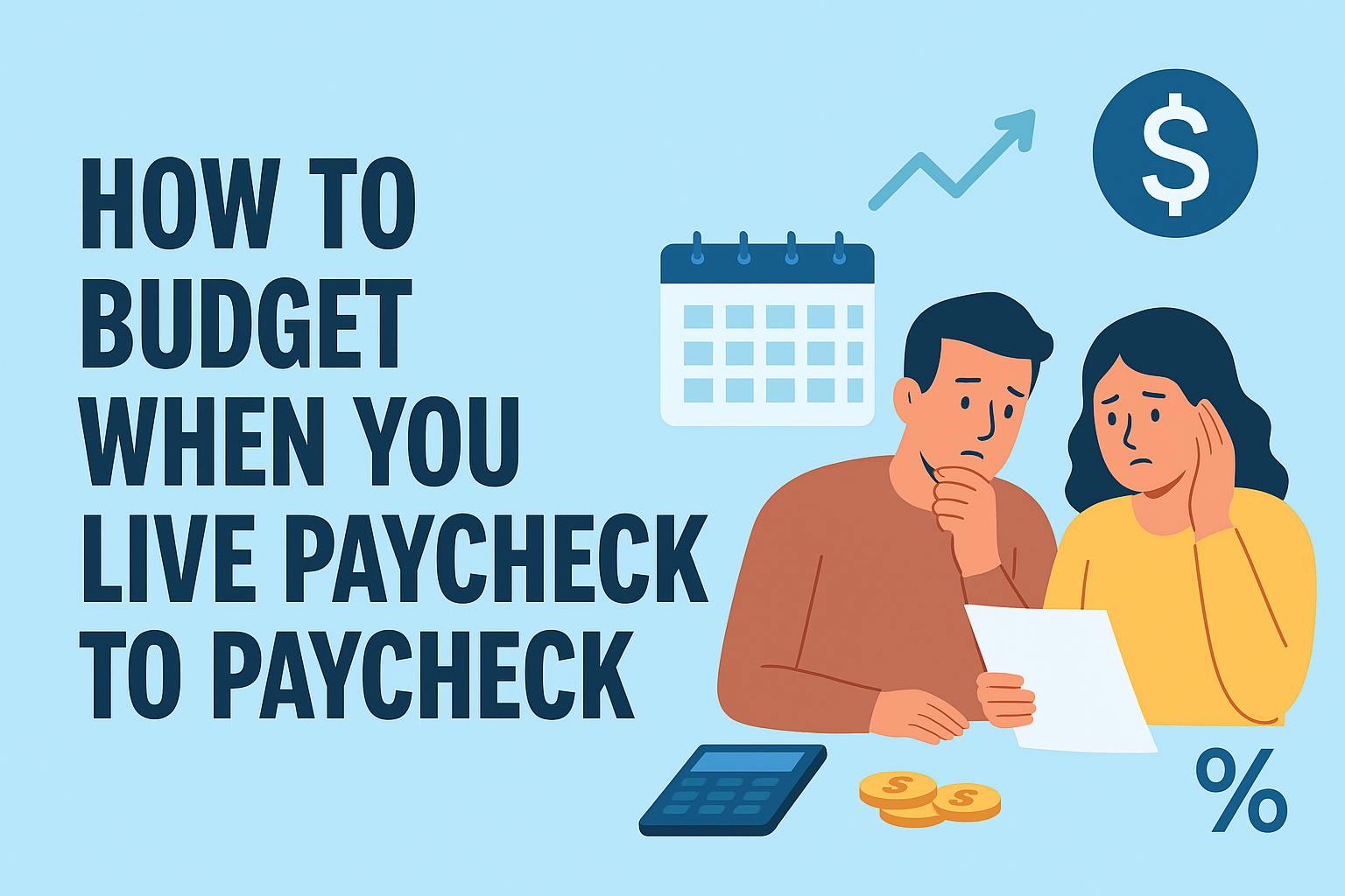 How to Budget When You Live Paycheck to Paycheck - FG