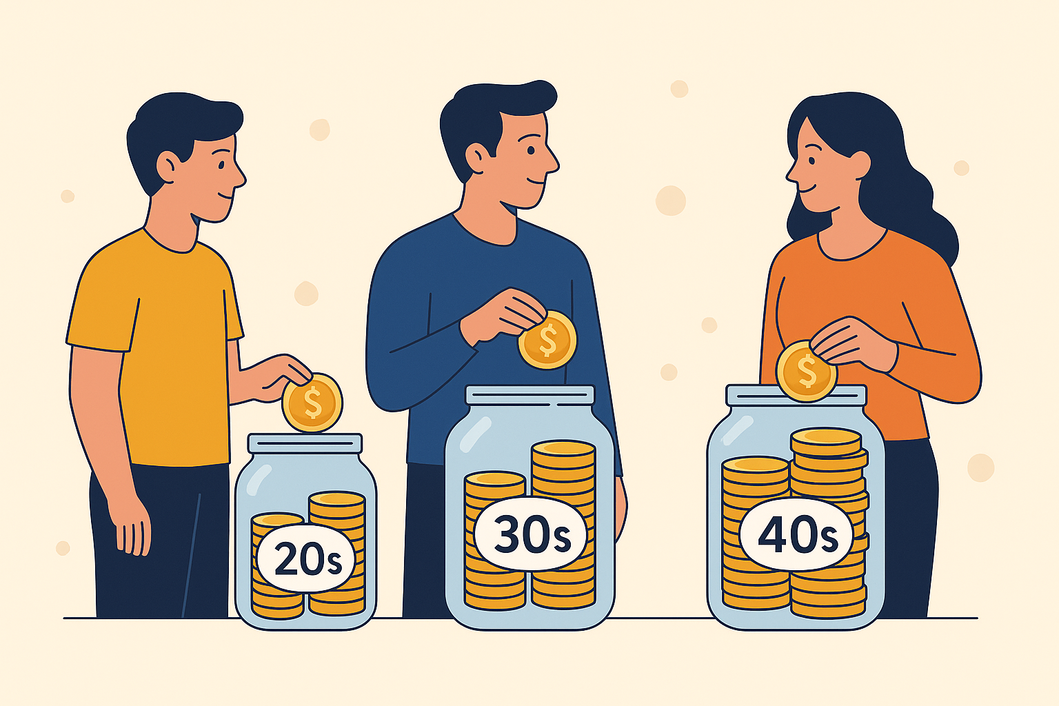 How to Budget for Retirement in Your 20s, 30s, and 40s - FG