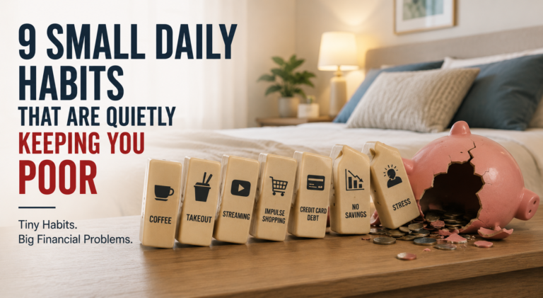 9 Small Daily Habits That Are Quietly Keeping You Poor - FG