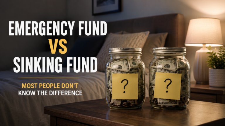 Emergency Fund vs Sinking Fund Most People Don't Know the Difference (But It Matters) - FG