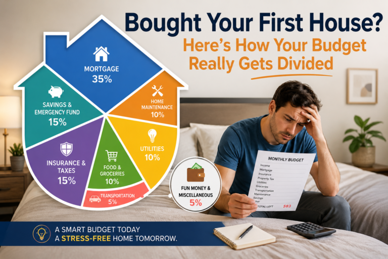 Budgeting After Buying Your First House - FG