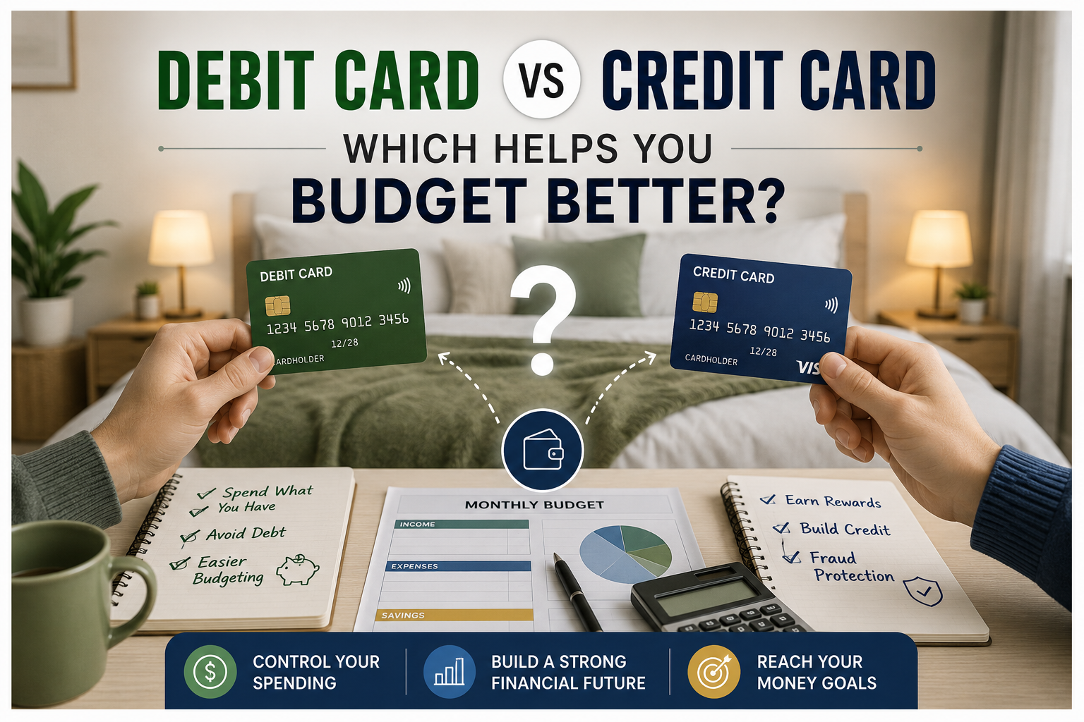 Debit Card vs Credit Card for Budgeting - FG